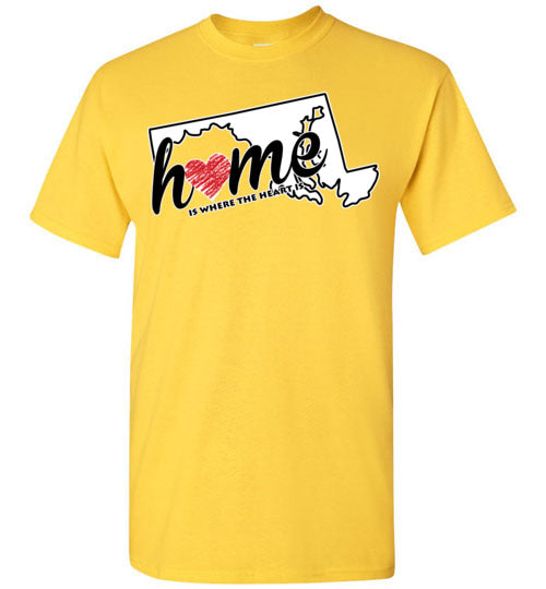 Maryland Home. Adult. SS Tshirt.