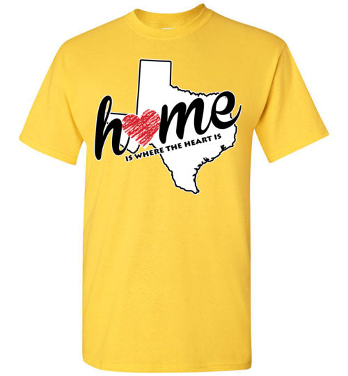 Texas Home. Adult. SS Tshirt