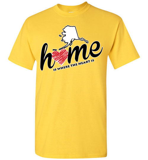 Alaska Home. Adult. SS Tshirt