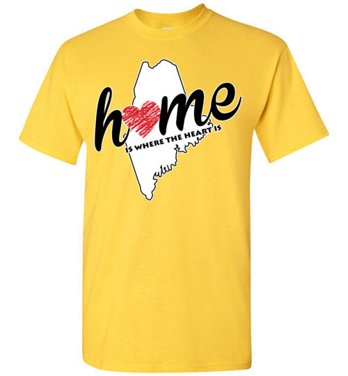 Maine Home. Adult. SS Tshirt