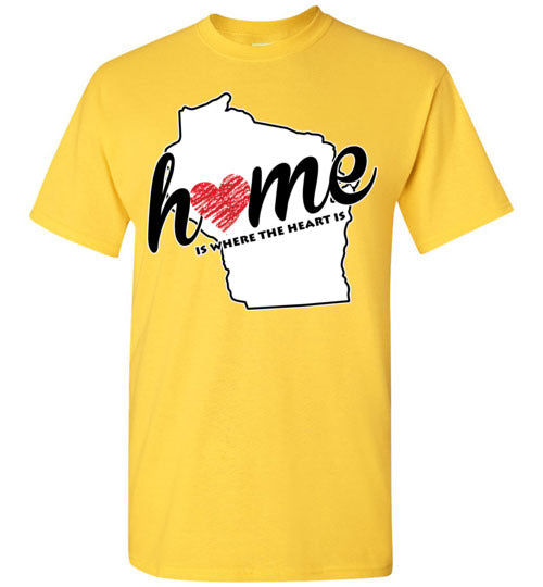 Wisconsin Home. Youth. SS Tshirt
