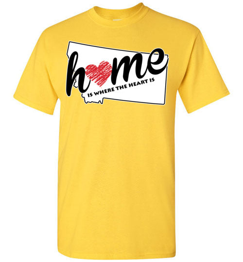 Montana Home. Adult. SS Tshirt