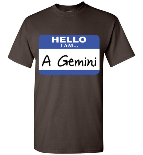 A Gemini. Adult. SS Tshirt