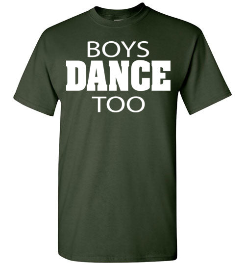 Boys Dance too. Youth. SS Tshirt