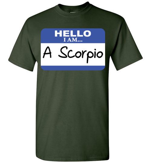 A Scorpio. Adult. SS Tshirt