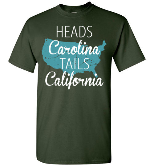 Heads Carolina Tails California