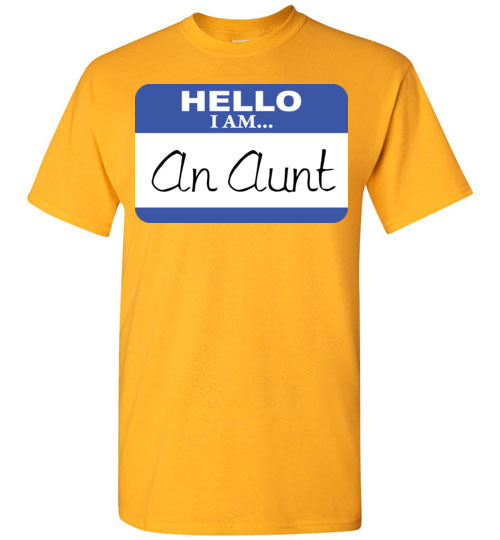 An Aunt. Adult. SS Tshirt
