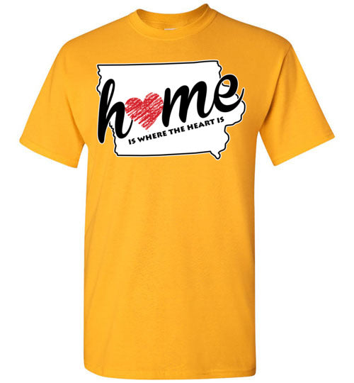 Iowa Home. Adult. SS Tshirt