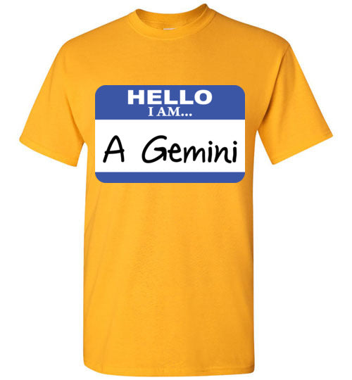 A Gemini. Adult. SS Tshirt