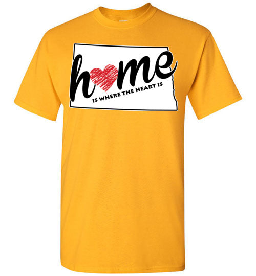 North Dakota Home. Adult. SS Tshirt