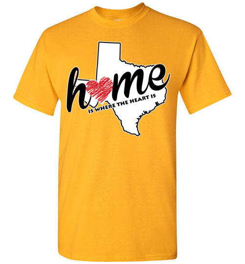 Texas Home. Adult. SS Tshirt