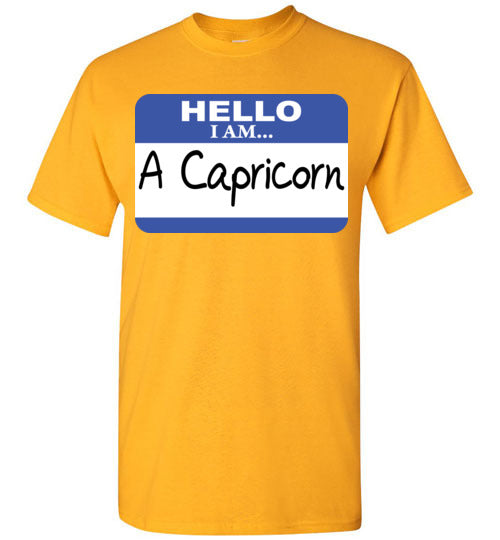 A Capricorn. Adult. SS Tshirt