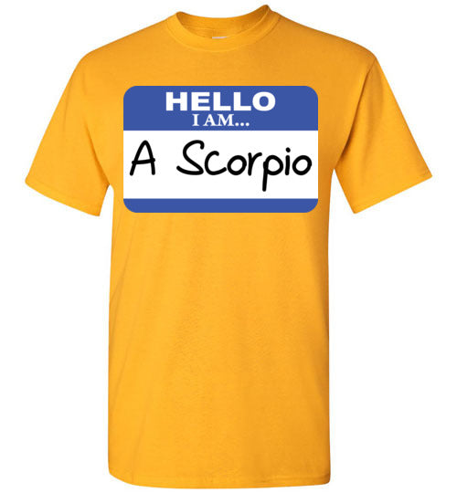 A Scorpio. Adult. SS Tshirt