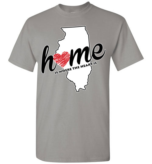 Illinois Home. Adult. SS Tshirt