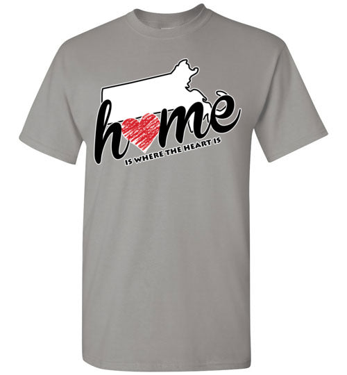 Massachusetts Home. Adult. SS Tshirt