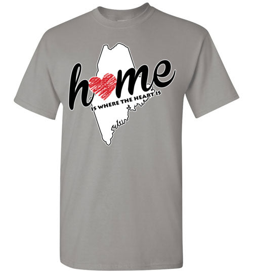 Maine Home. Adult. SS Tshirt