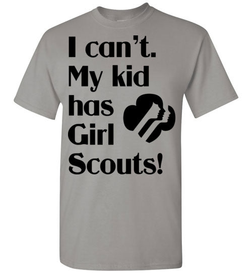 My kid has Girl Scouts SS Tshirt