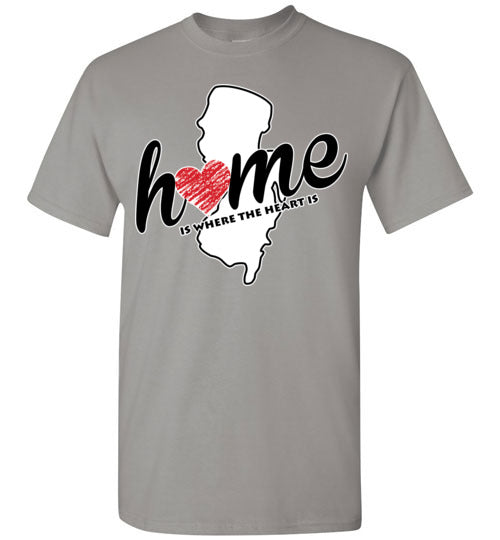 New Jersey Home. Adult. SS Tshirt