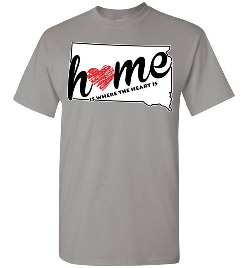 South Dakota Home. Adult. SS Tshirt
