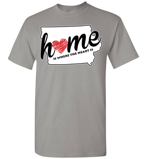 Iowa Home. Adult. SS Tshirt
