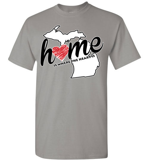 Michigan Home. Adult. SS Tshirts