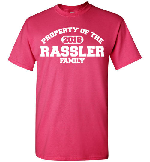 Property of Rassler. Adult. SS Tshirt