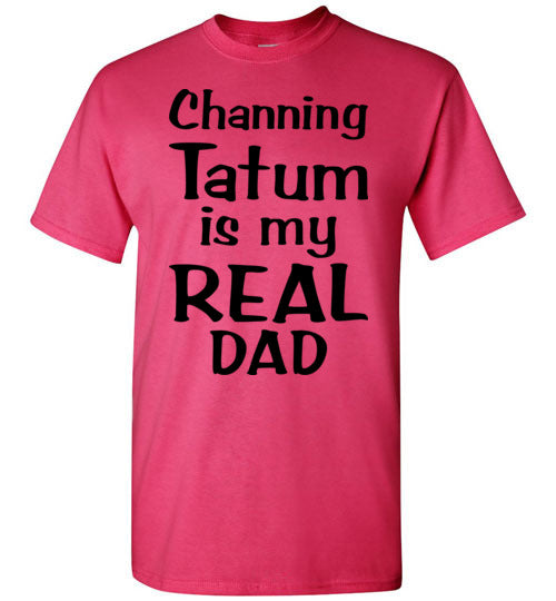 Channing Tatum ... Real dad. Youth. SS Tshirt