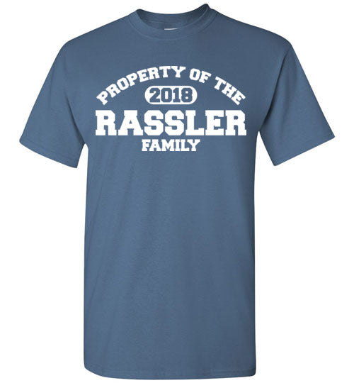 Property of Rasslers. Youth. SS Tshirt
