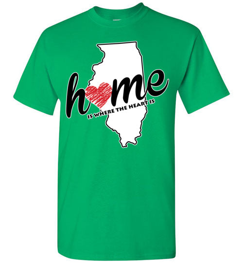 Illinois Home. Adult. SS Tshirt