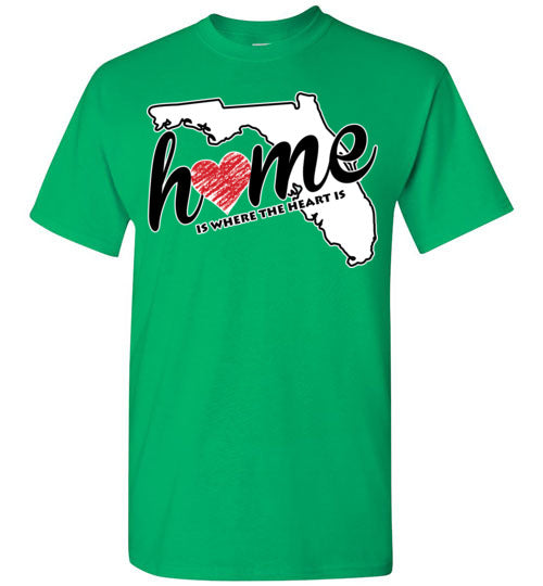 Florida Home. Adult. SS Tshirts