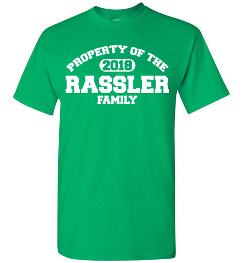 Property of Rasslers. Youth. SS Tshirt