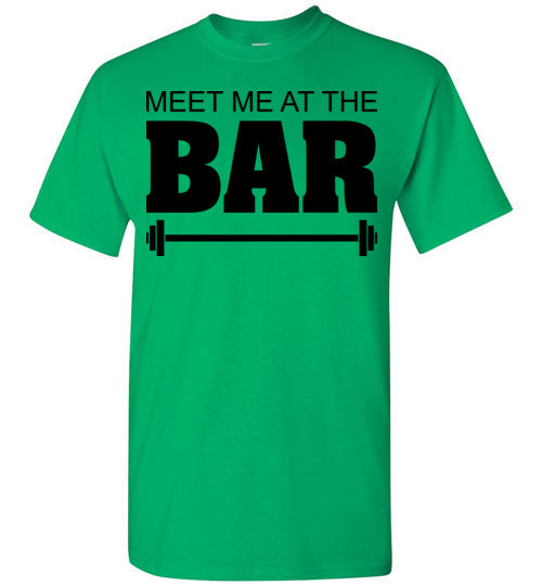 Meet me at the Bar. Adult. SS Tshirt