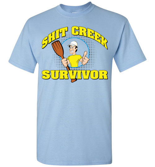 Shit Creek Man. Adult. SS Tshirts