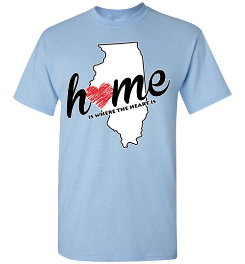 Illinois Home. Adult. SS Tshirt