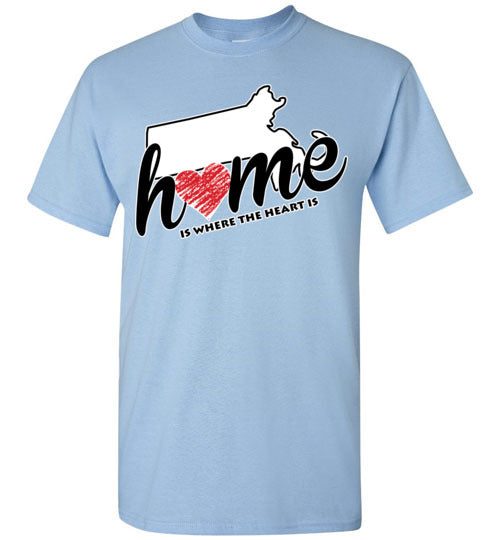 Massachusetts Home. Adult. SS Tshirt