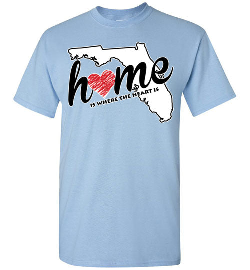 Florida Home. Adult. SS Tshirts