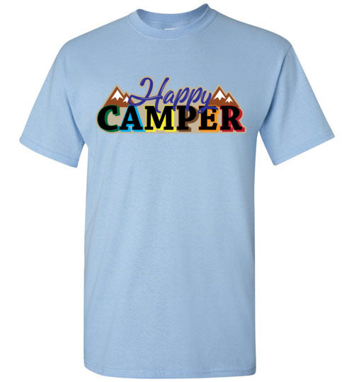 Happy Camper. Youth. SS Tshirt