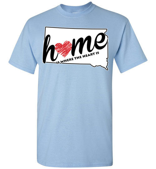 South Dakota Home. Adult. SS Tshirt