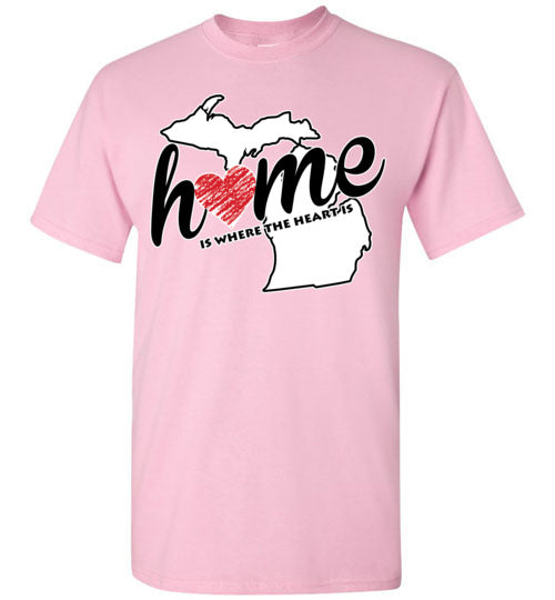 Michigan Home. Adult. SS Tshirts