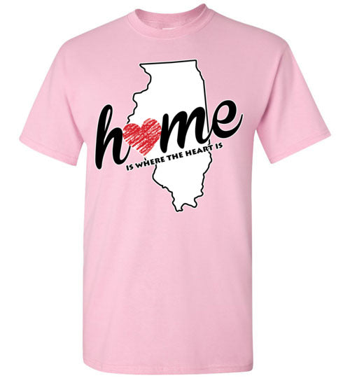 Illinois Home. Adult. SS Tshirt