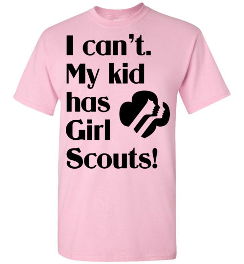 My kid has Girl Scouts SS Tshirt