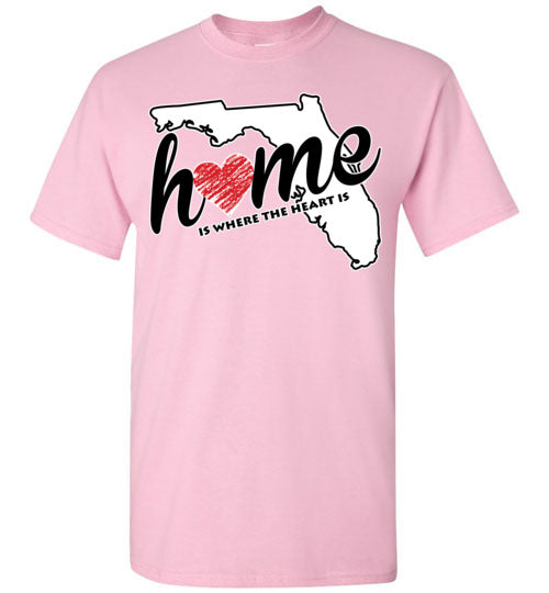 Florida Home. Adult. SS Tshirts