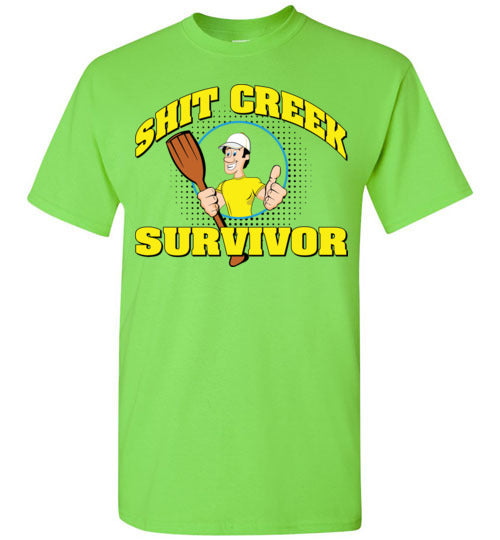 Shit Creek Man. Adult. SS Tshirts