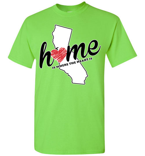 California Home. Adult. SS Tshirt