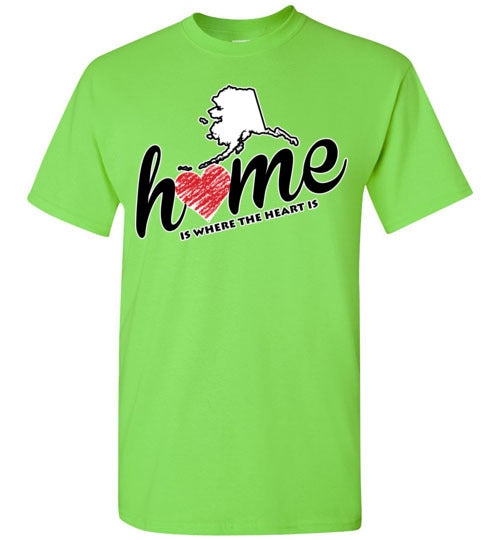 Alaska Home. Adult. SS Tshirt