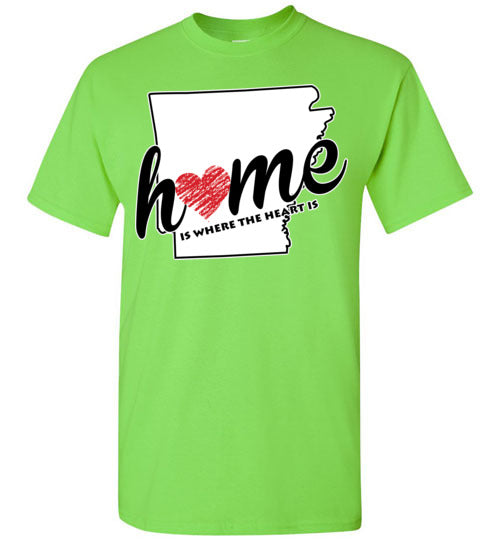 Arkansas Home. Adult. SS Tshirt