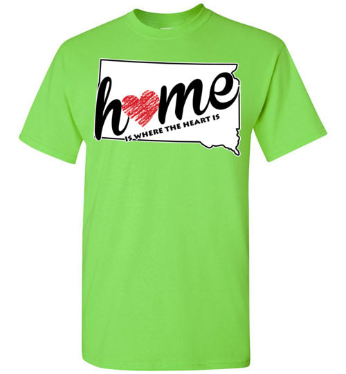 South Dakota Home. Youth. SS Tshirts