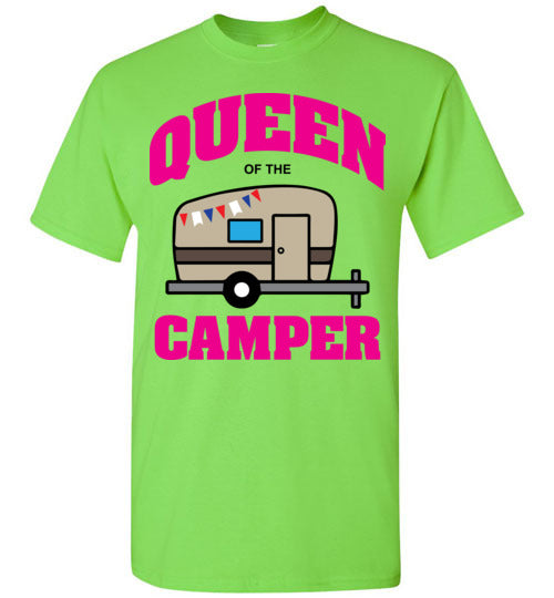 Queen of the Camper. Adult. SS Tshirt