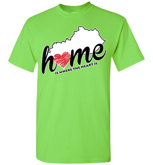 Kentucky Home. Adult. SS Tshirts.