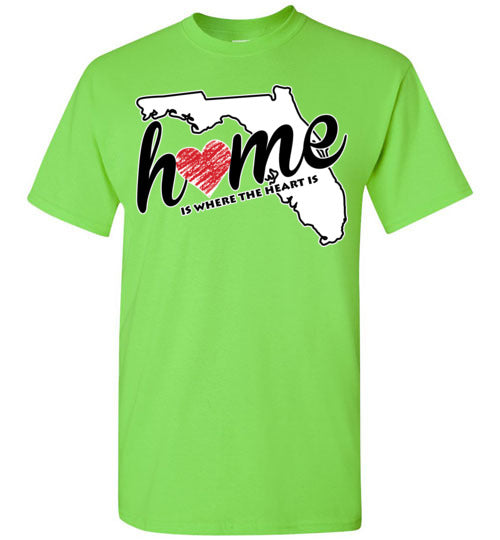 Florida Home. Adult. SS Tshirts